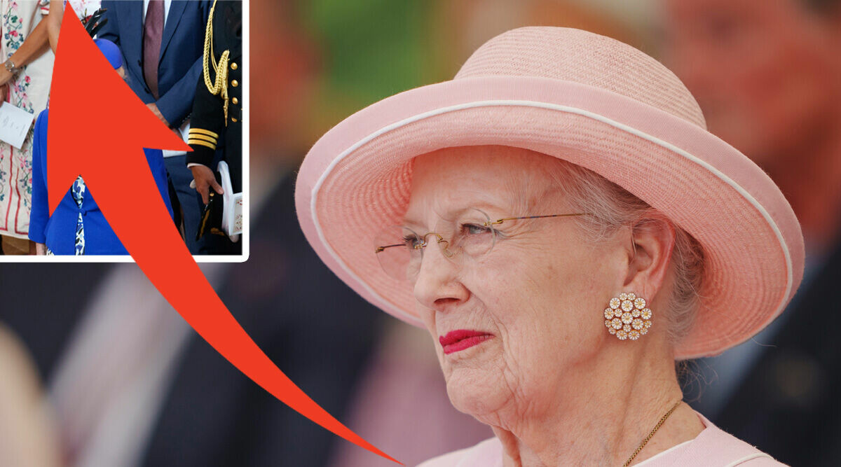 Drottning Margrethe dök upp – tillbaka efter långa frånvaron