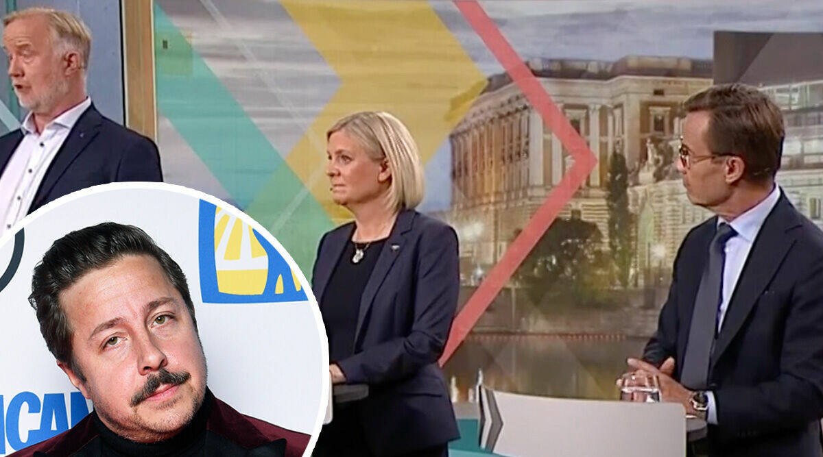 Här hånar SVT-stjärnan partiledaren efter valresultatet