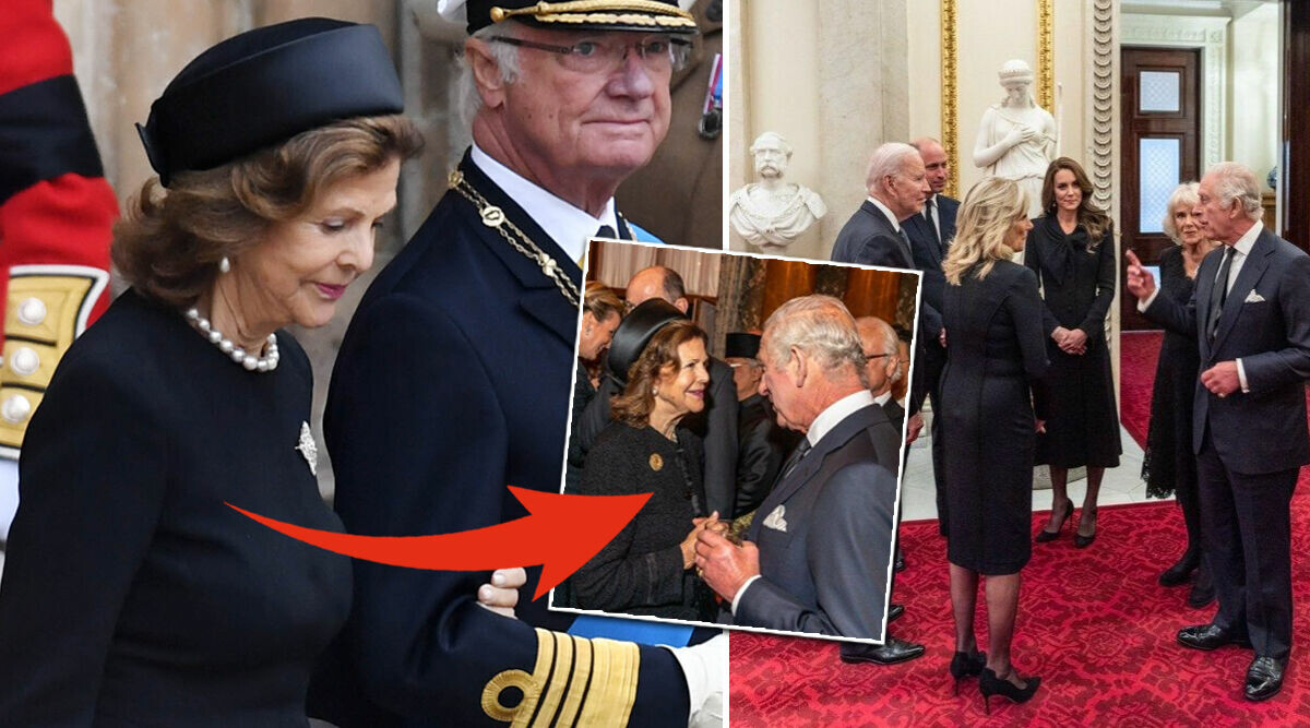 Drottning Silvias förtroliga möte med kung Charles – ögonblicket fångades på bild