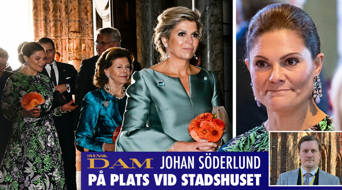 JUST NU: Victoria och Sofia på festlunch – med drottning Máxima!