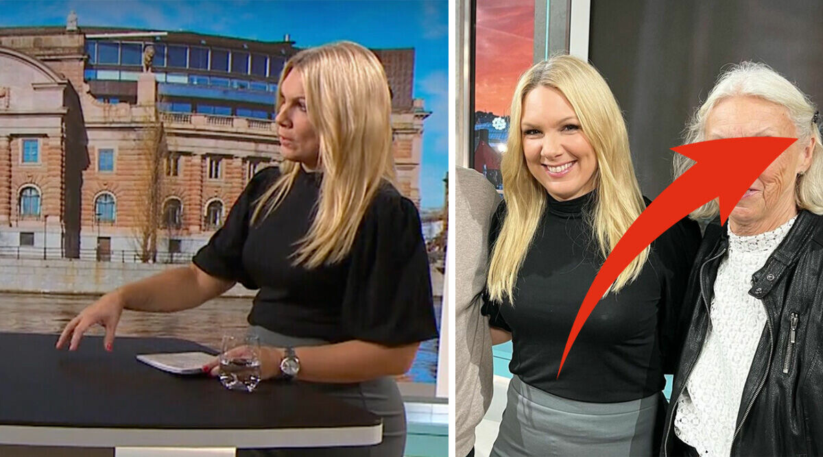 Chocken! Anna Brolins okända mamma dyker upp i studion – så ser hon ut