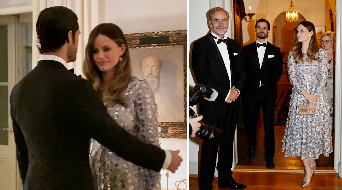 Galakaos! Här tvingas Carl Philip rätta Sofia – se filmen