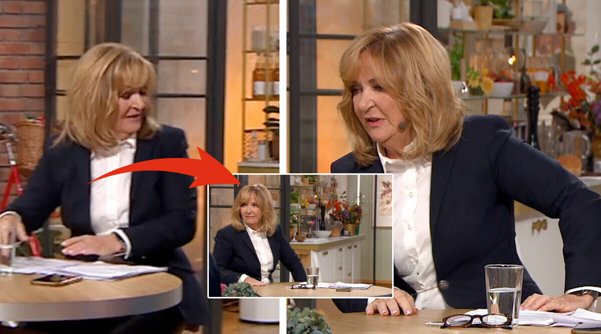 Se bilderna: Märkliga scener med Malou i TV4 – gör saker tittarna inte borde få se