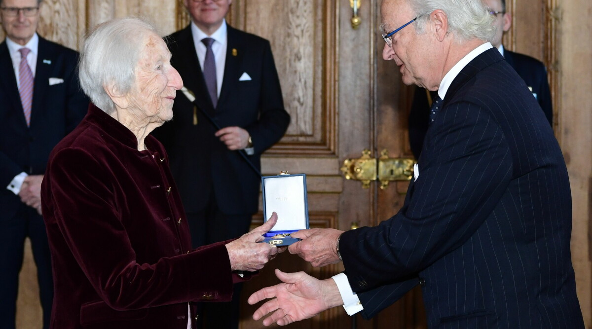 Hédi Fried död - blev 98 år gammal: Tog emot Serafimer­medaljen av kungen