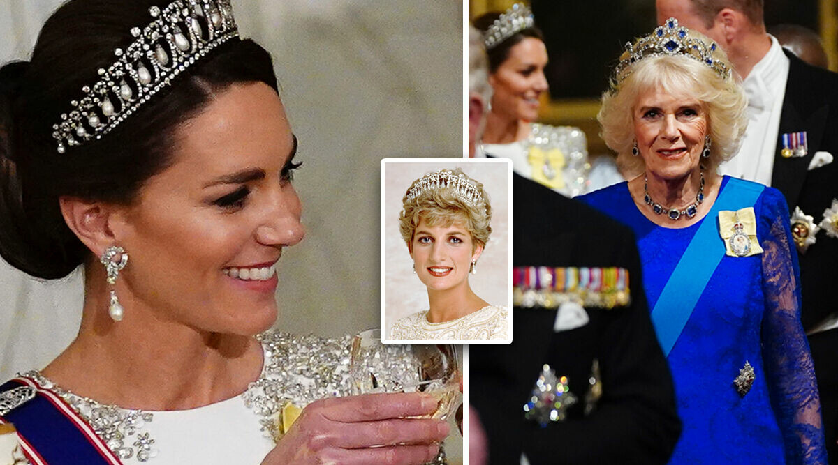 Kates skrällsuccé i Dianas tiara – se bilderna från galamiddagen!