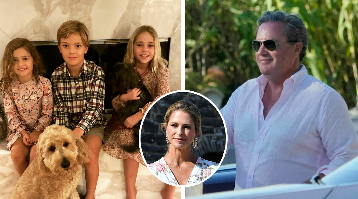 Chris har dragit sig undan – därför saknas han på nya familjebilden