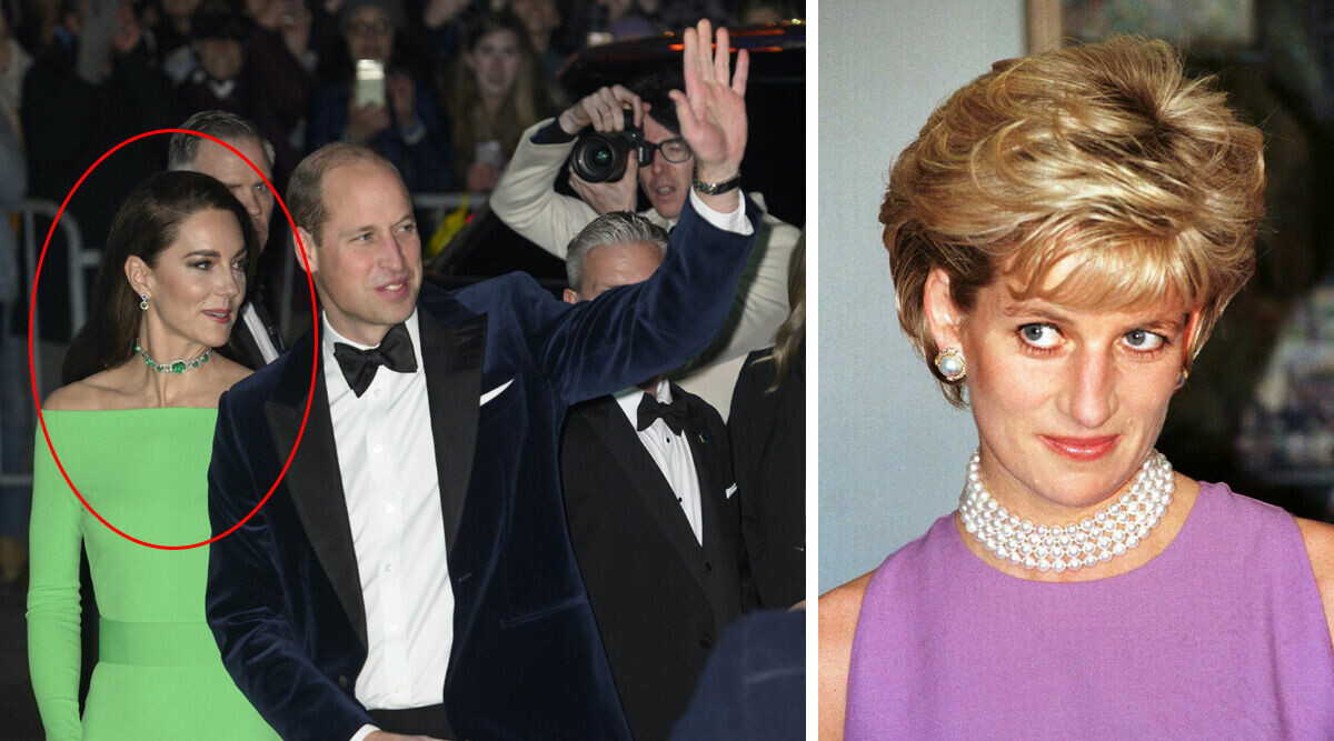 Kates rörande hyllning till svärmor Diana på röda mattan – inte hänt på 25 år