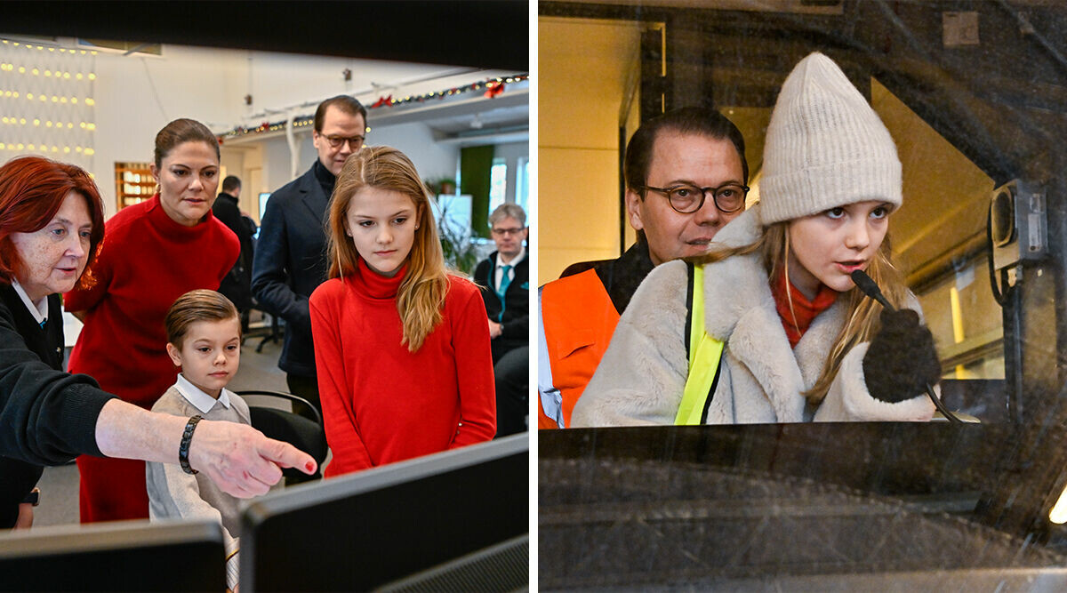 Titta här! Nya bilderna på Estelle och Oscar - gasen i botten