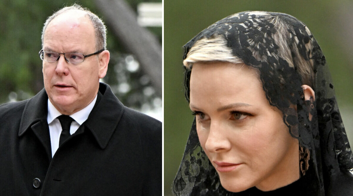 Charlene och Albert skakas av dödsfall – visar sorgen öppet