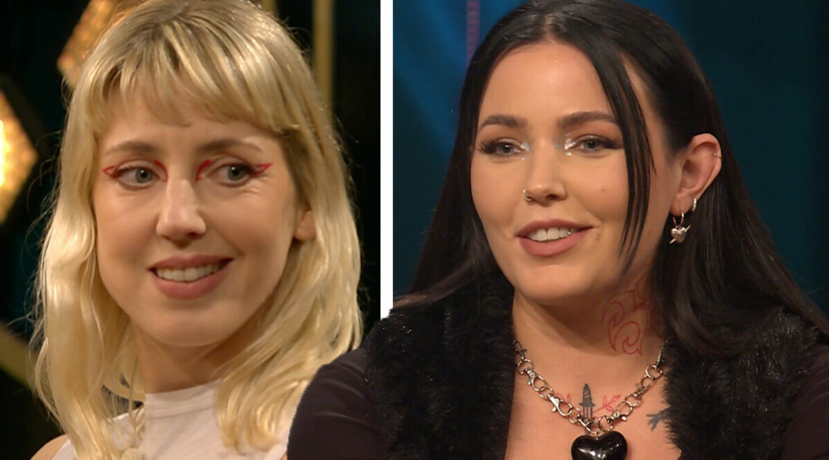 Efter kyssen: Veronica Maggio och Miriam Bryant tvingas svara på kärleksryktet