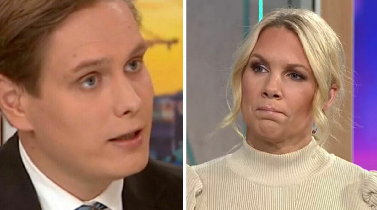 Efter Fem-profilen mållös efter snuskiga kommentaren – blir märkbart obekväm