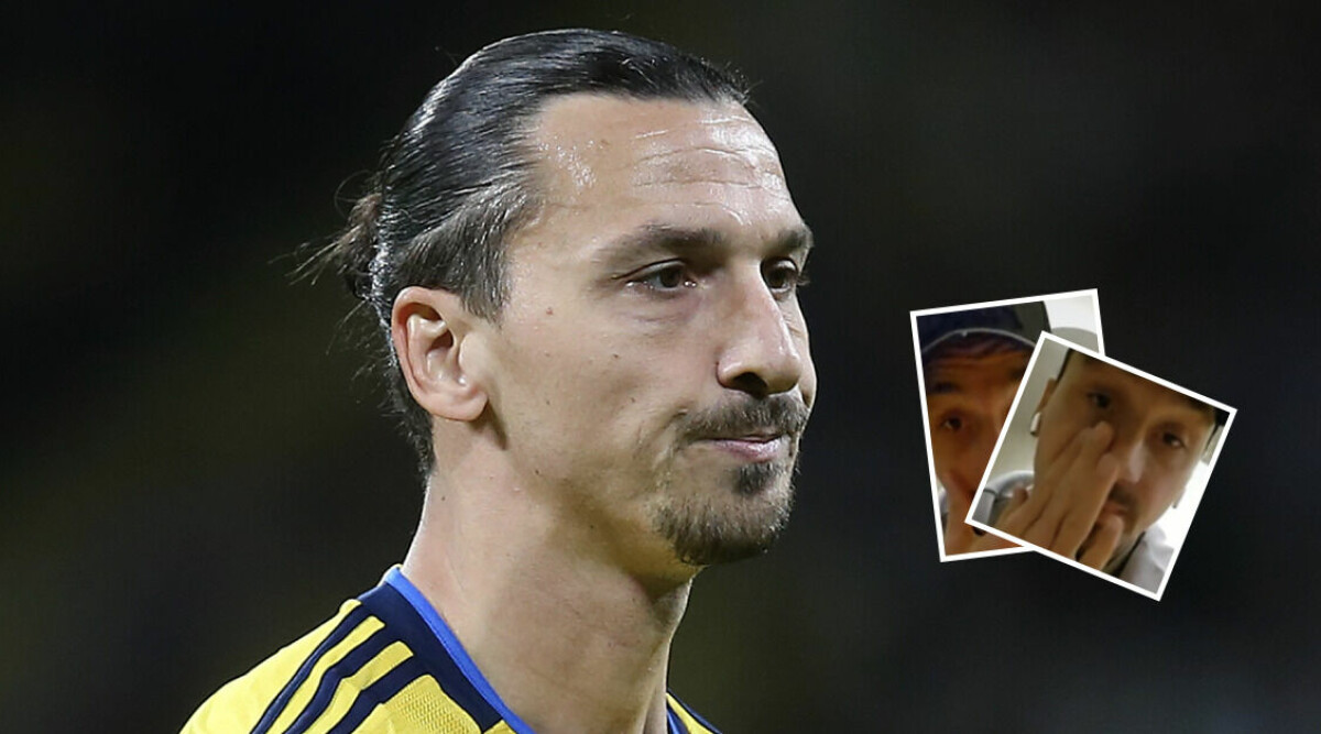 Här brister det för Zlatan - tårarna efter hjärtskärande beskedet