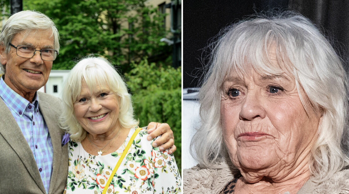 Christina Schollins beslut att lämna - prövningen efter 65 år som gifta