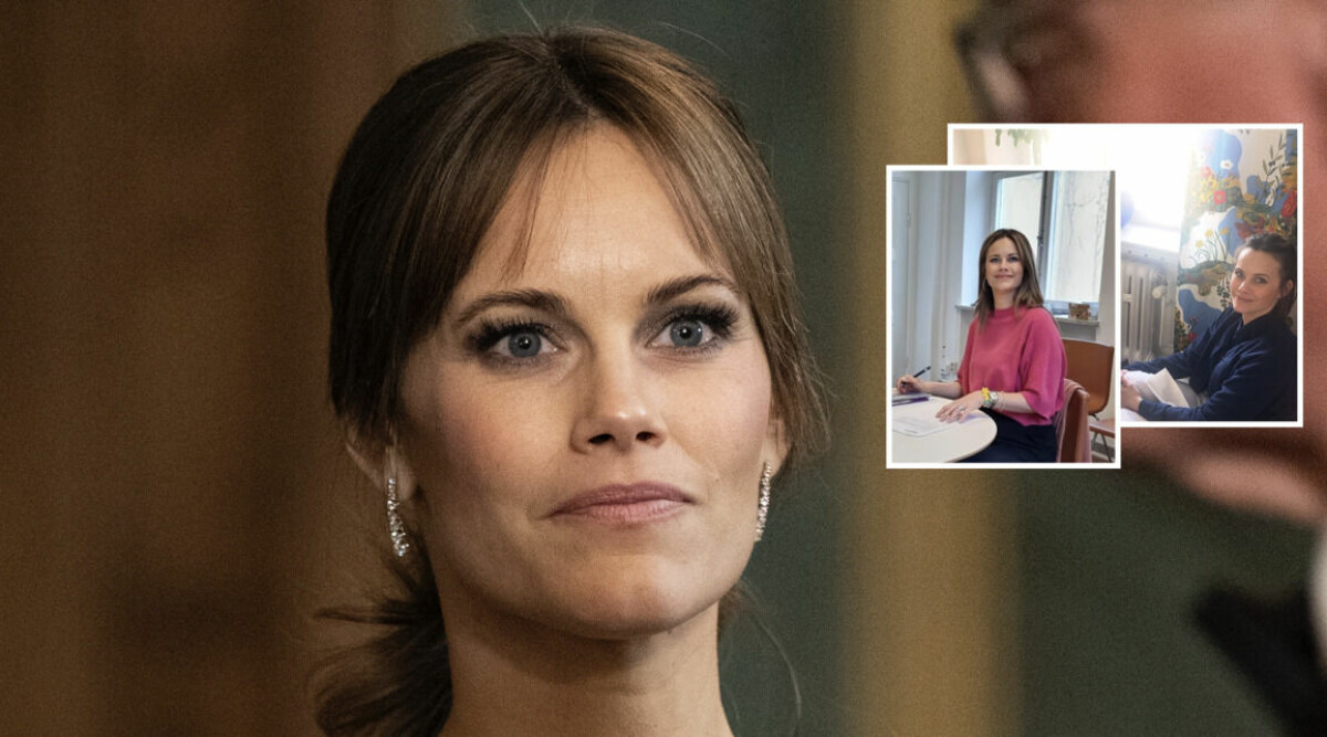 Se nya bilderna! Prinsessan Sofia rycker in i vården