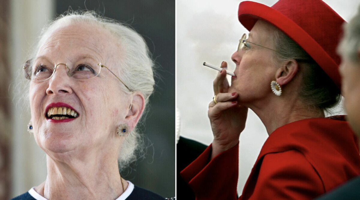 Efter 66 år: Nu har drottning Margrethe slutat röka