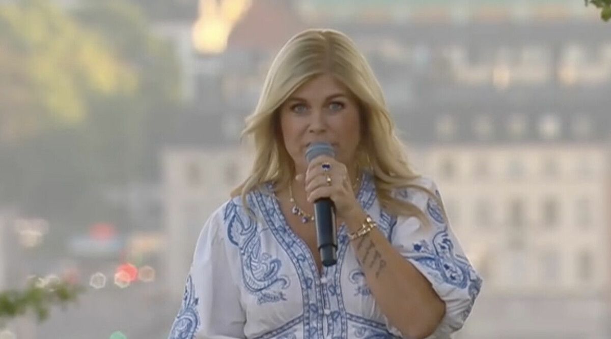 Pernilla Wahlgrens avbrott i direktsändning - orden om dödsoffret på Gröna lund