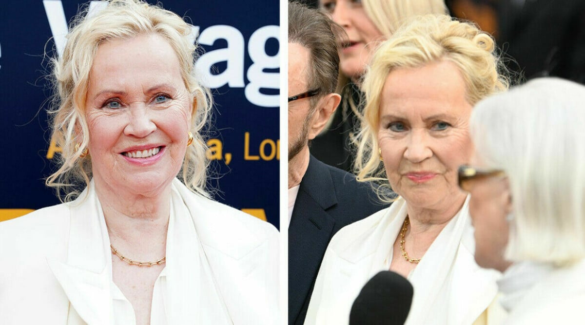 Avklädda bilden på Agnetha Fältskog som alla pratar om – sprids över hela nätet