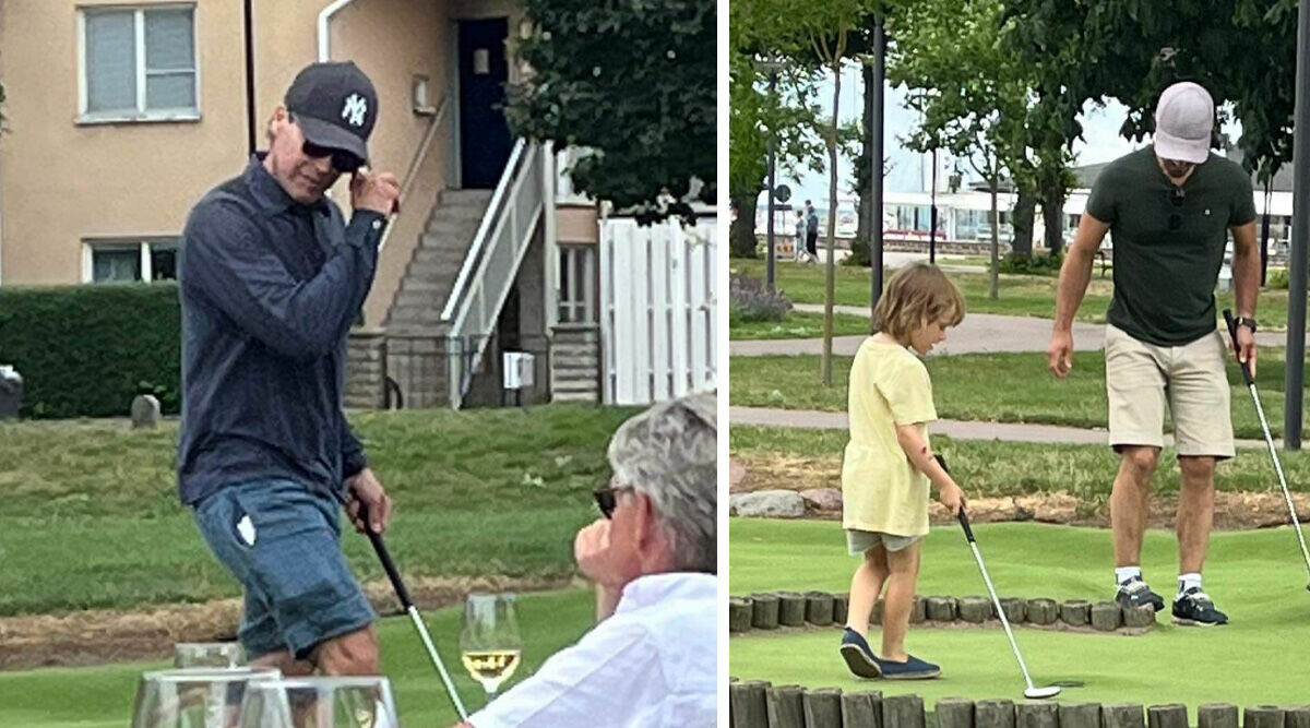 Svensk Dam avslöjar: Hela kungafamiljen samlad på Öland – firar med grabbgolf