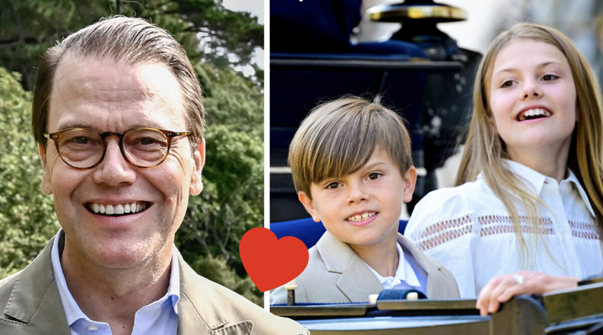 Prins Daniels underbara gest till Estelle och Oscar – här visar han att familjen är viktigast