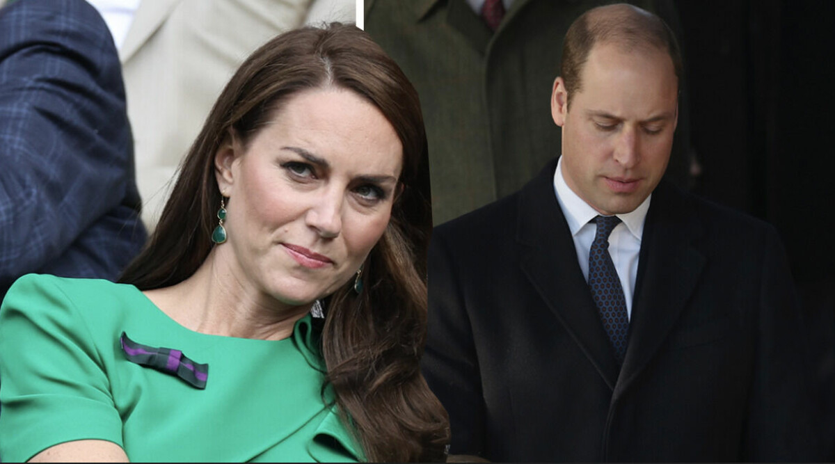 Se här! William pikar Kate och väcker reaktioner - nu stöttas prinsessan