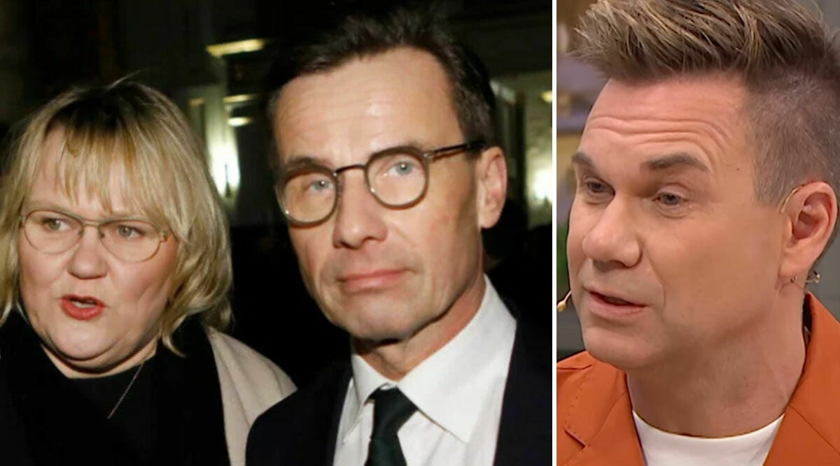 Ulf Kristerssons fru Birgitta Ed tvingas försvara sitt utseende i Nyhetsmorgon