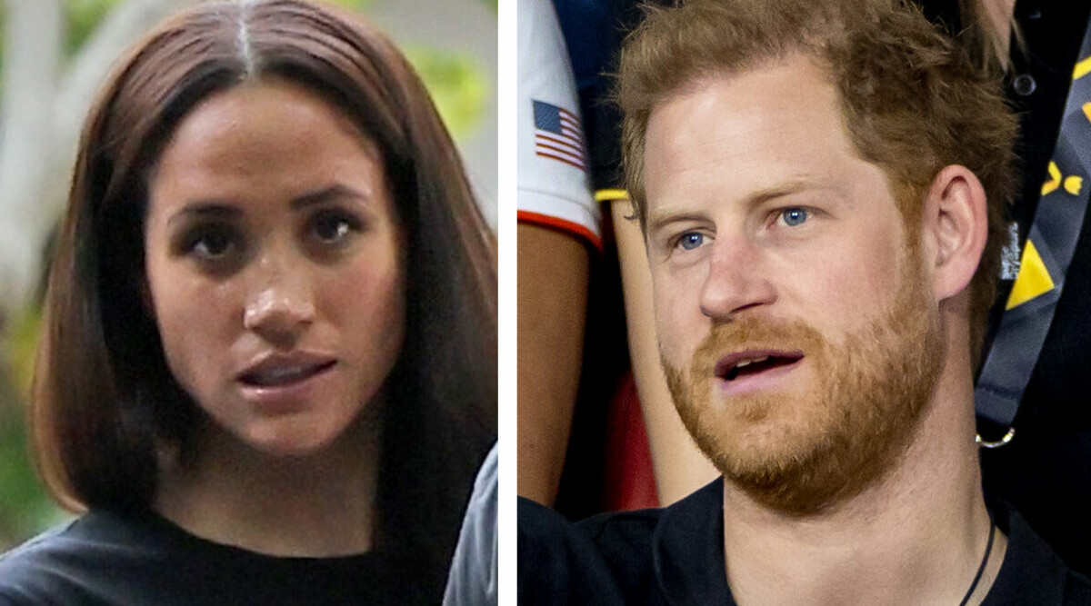 Bilderna visar – Meghan Markle har tagit av sig ringen