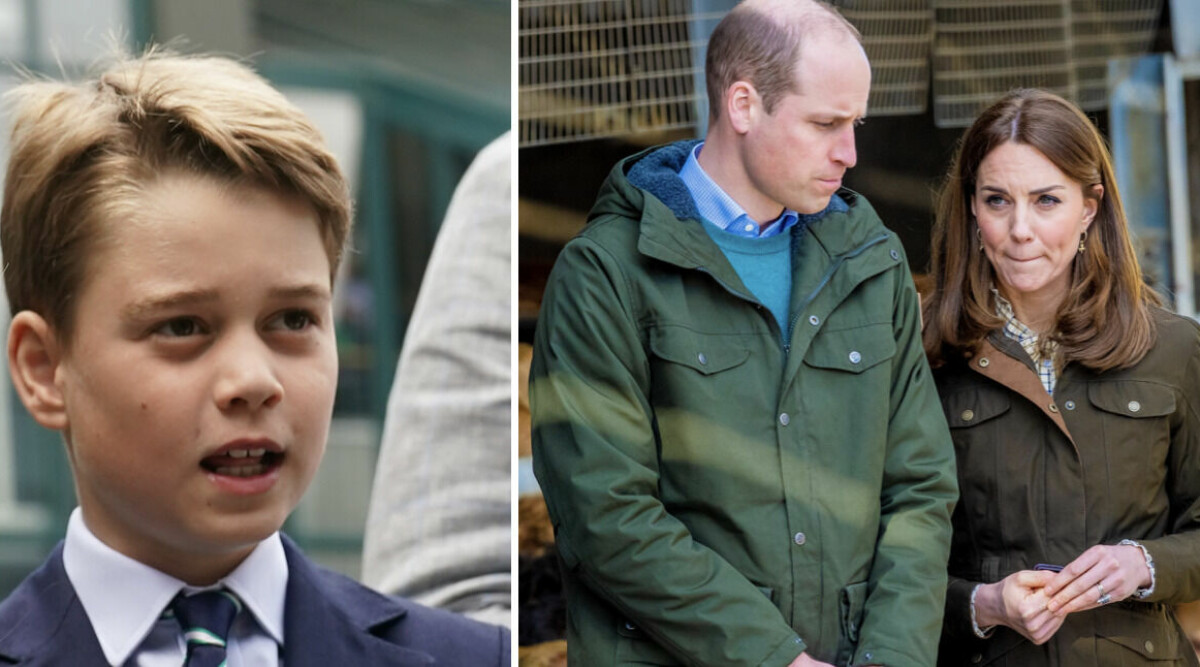 Bisarra bilden på lillprins George, 10 - får alla att reagera: "Gillar inte det här"