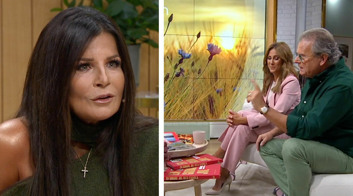 Carola Häggkvist säger ifrån i Nyhetsmorgon – vägrar svara på Steffos fråga: "Vi släpper det"