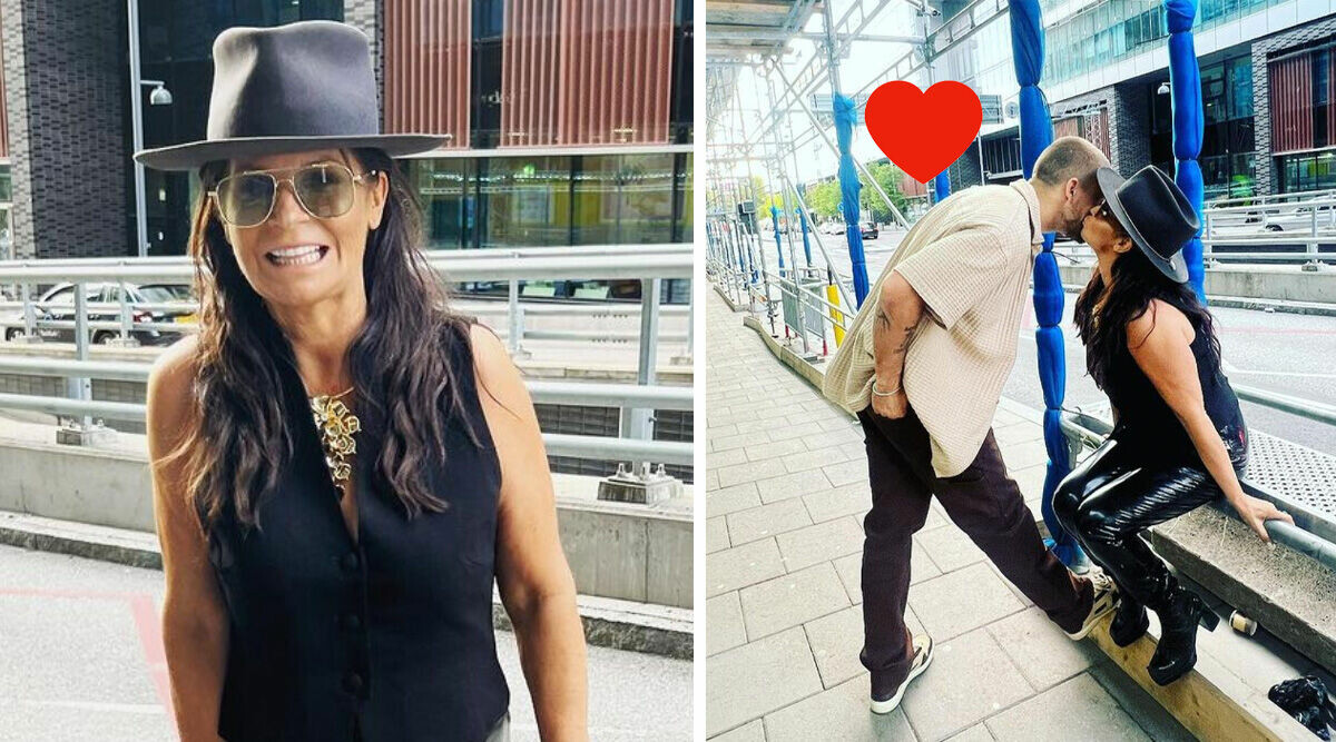 Carola sprudlar av glädje – visar upp kärleken på födelsedagen!