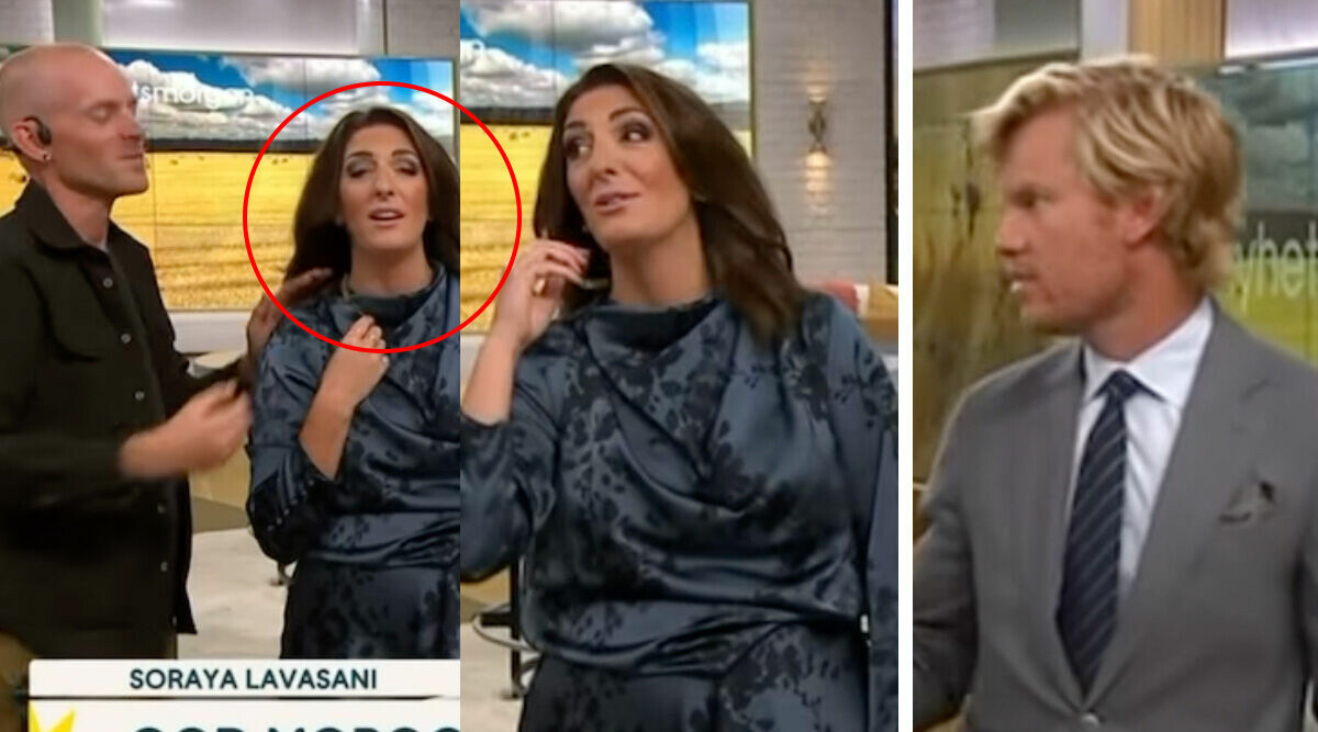 Soraya Lavasani gör bort sig i Nyhetsmorgon – produktionen tvingas rycka in