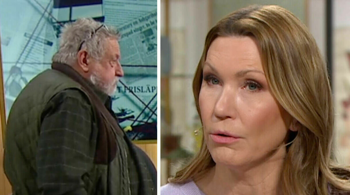 Nyhetsmorgon-tittarnas oro för Leif GW Persson efter bilderna i sändning