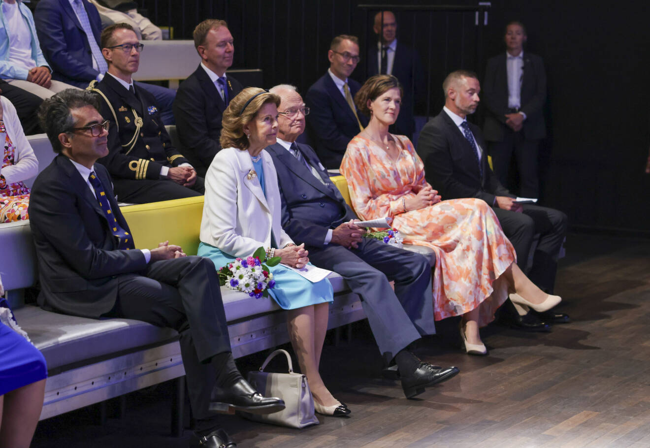Drottning Silvia, Anna Kinberg Batra, David Batra och Kung Carl XVI Gustaf