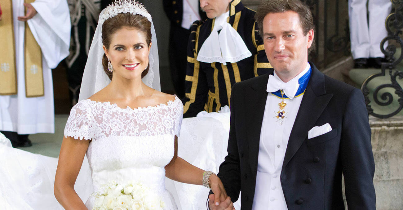 Prinsessan Madeliene och Chris O'Neill gifter sig