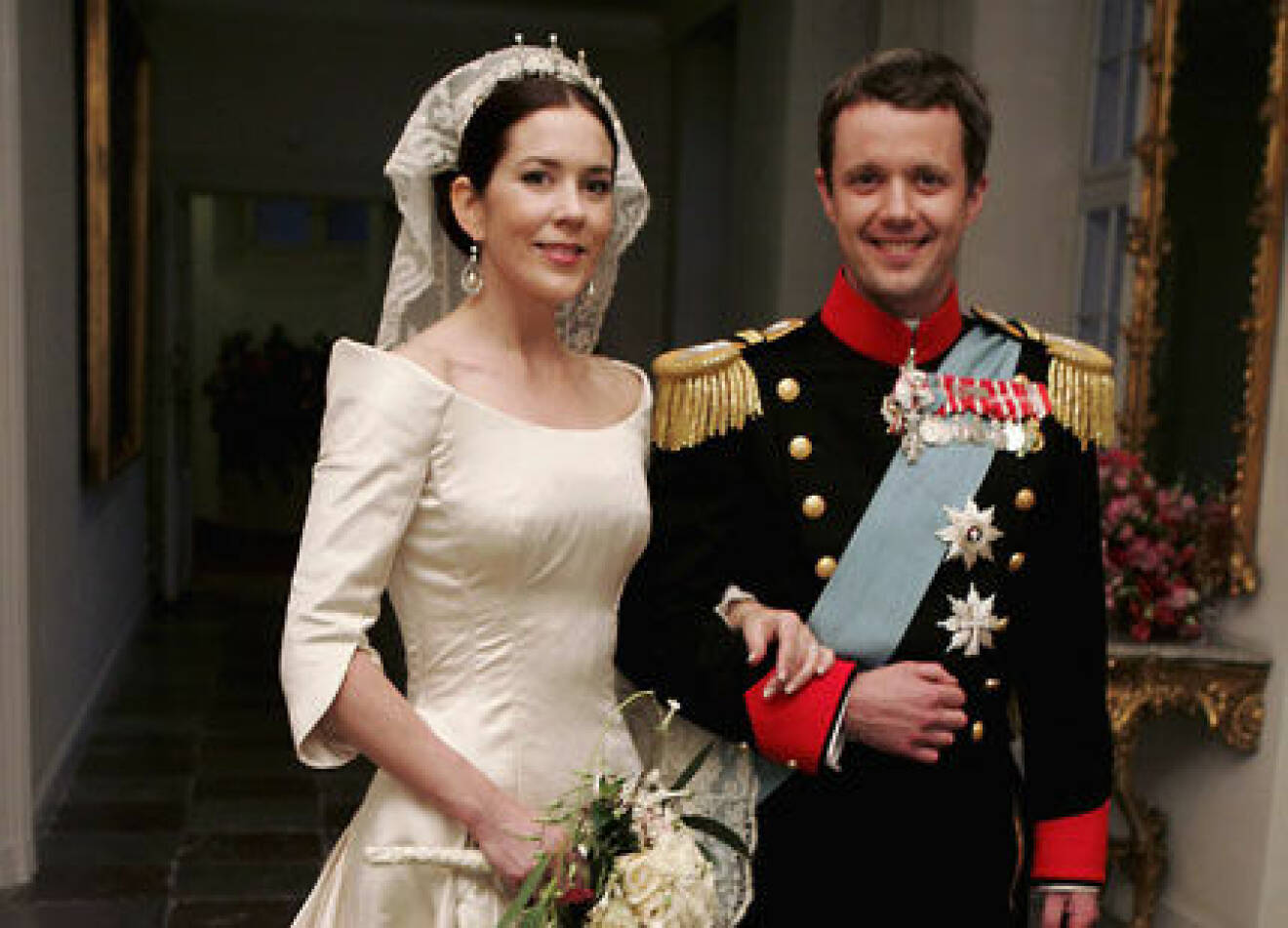 Det danska kronprinsparet Mary och Frederik