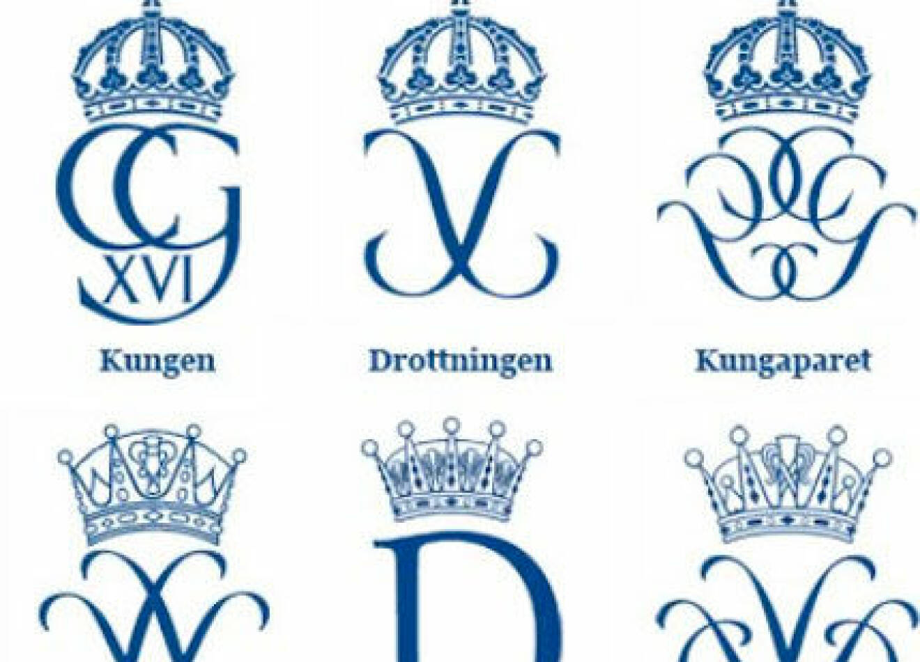 Kungliga monogram- vilket är snyggast? | Svensk Dam