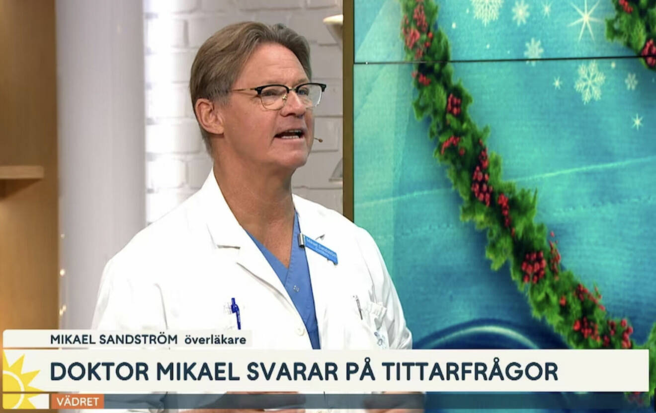 Mikael Sandström svarar på tittarfrågor i Nyhetsmorgon