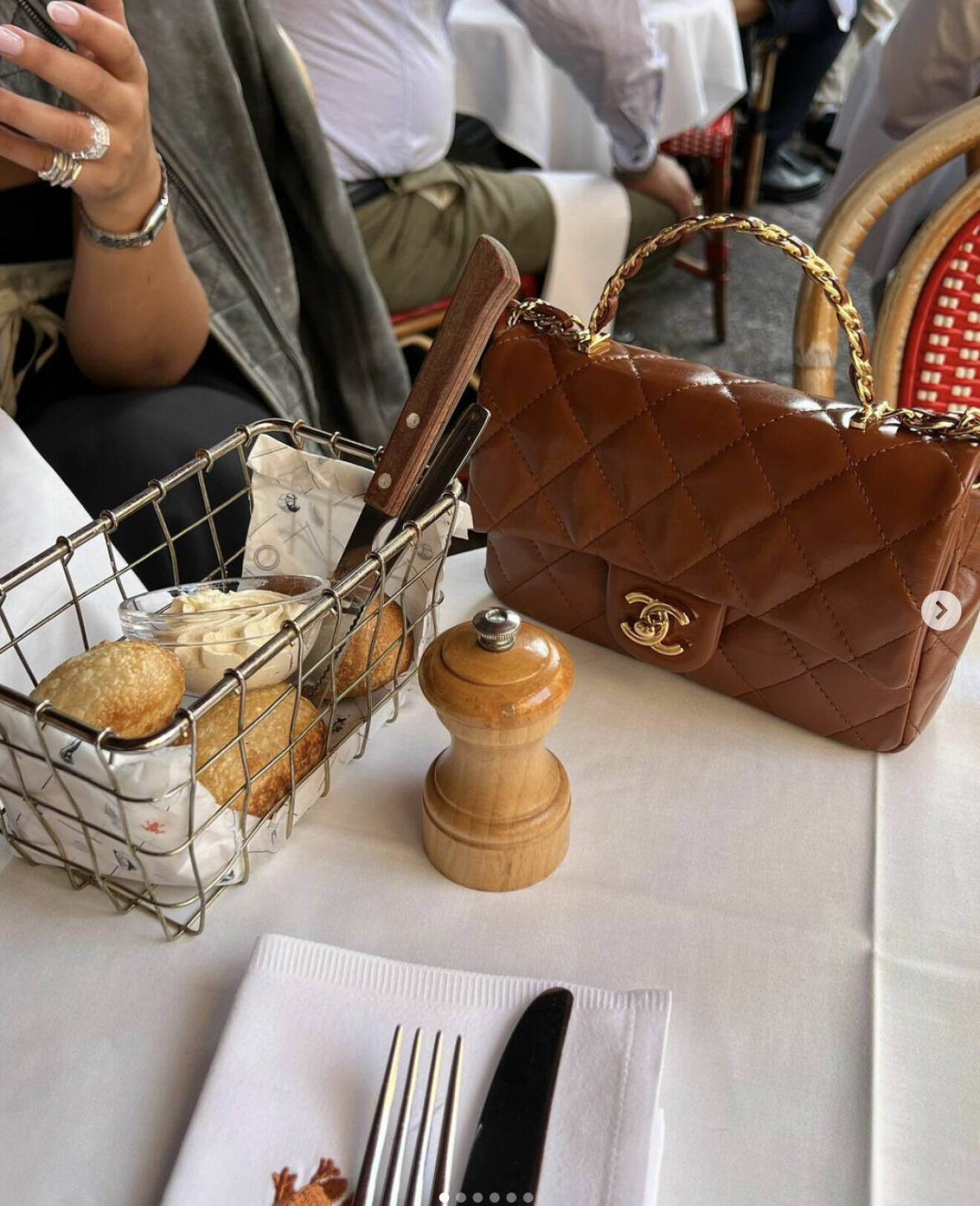 Bianca Ingrossos nya Chanel-väska