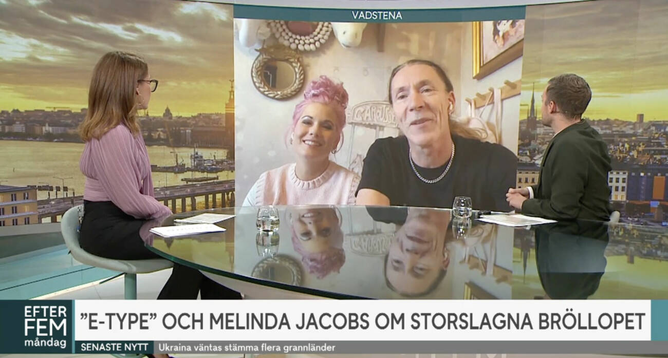 Tilde de Paula Eby och Axel Pileby intervjuar Melinda Jacobs och Martin Erikson på länk i Efter fem