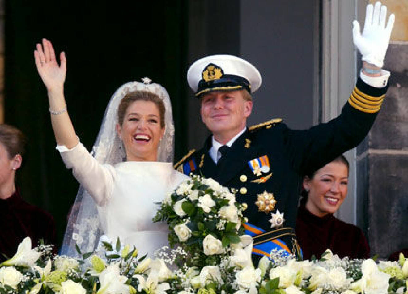 Maxima Zorreguita gifte sig med kronprins Willem Alexander