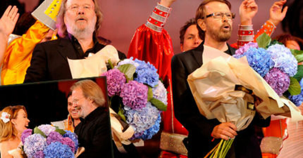 Benny Andersson, Björn Ulvaeus, Kylie Minouge