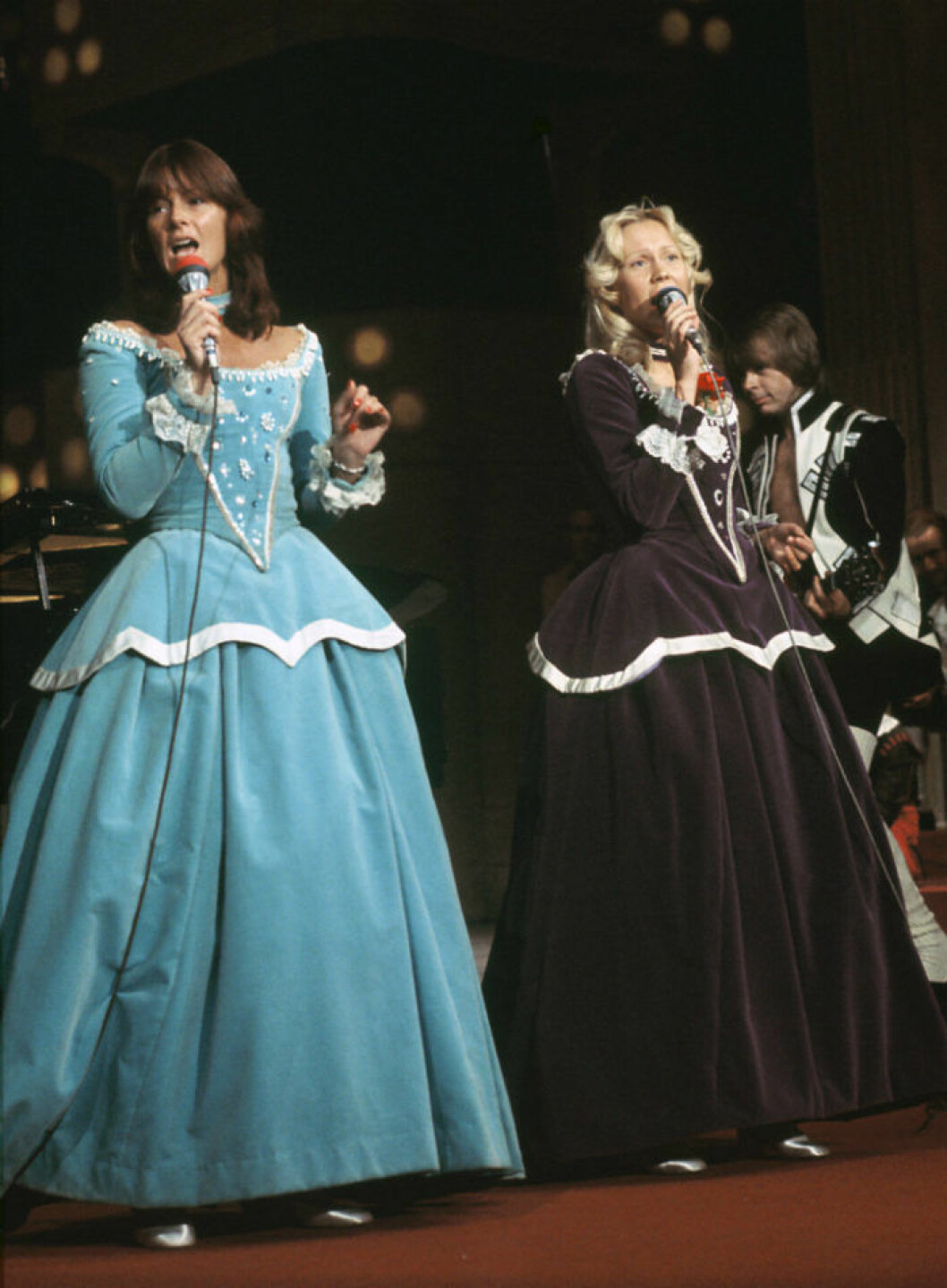 ABBA uppträdde med låten “Dancing Queen” inför kungaparets bröllop. ABBA uppträdde med låten “Dancing Queen” inför kungaparets bröllop.