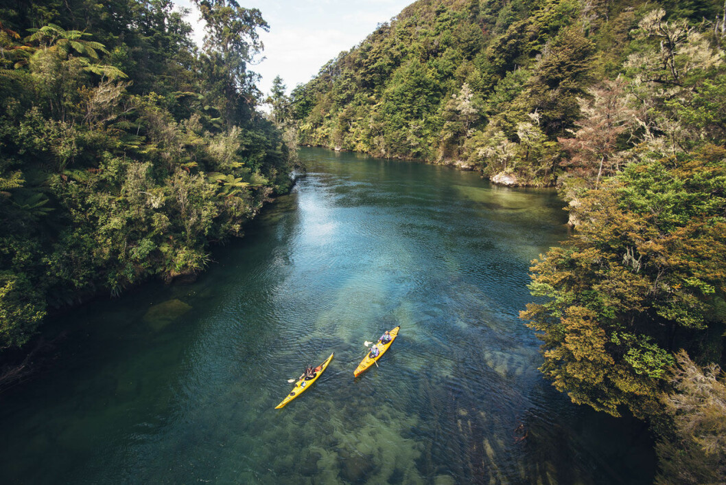 Nationalparken the Abel Tasman National Park.
