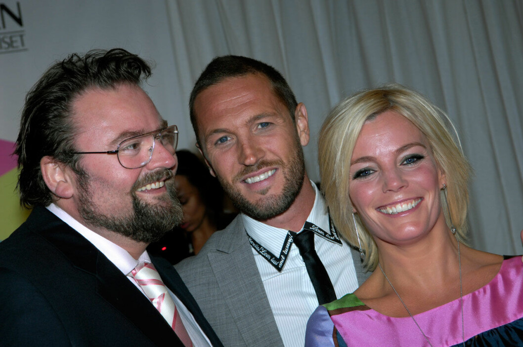 Med Martin Björk och Gry Forssell på Kristallen 2007. Adam Alsing med Martin Björk och Gry Forssell på Kristallen 2007.