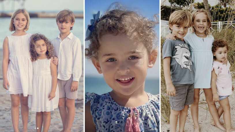 Misstanken stämmer – prinsessan Adrienne älskar strandhäng! Prinsessan Leonore, prinsessan Adrienne och prins Nicolas