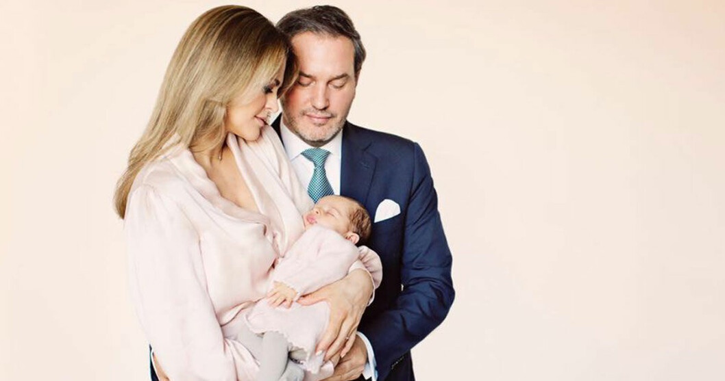 Prinsessan Madeleine, Chris och Adrienne.
