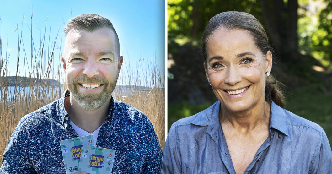 ”Arvingarna”-sångaren Casper Janebrink och tv-profilen Agneta Sjödin leder ”Bingolotto” i TV4 i sommar. ”Arvingarna”-sångaren Casper Janebrink och tv-profilen Agneta Sjödin leder ”Bingolotto” i TV4 i sommar.