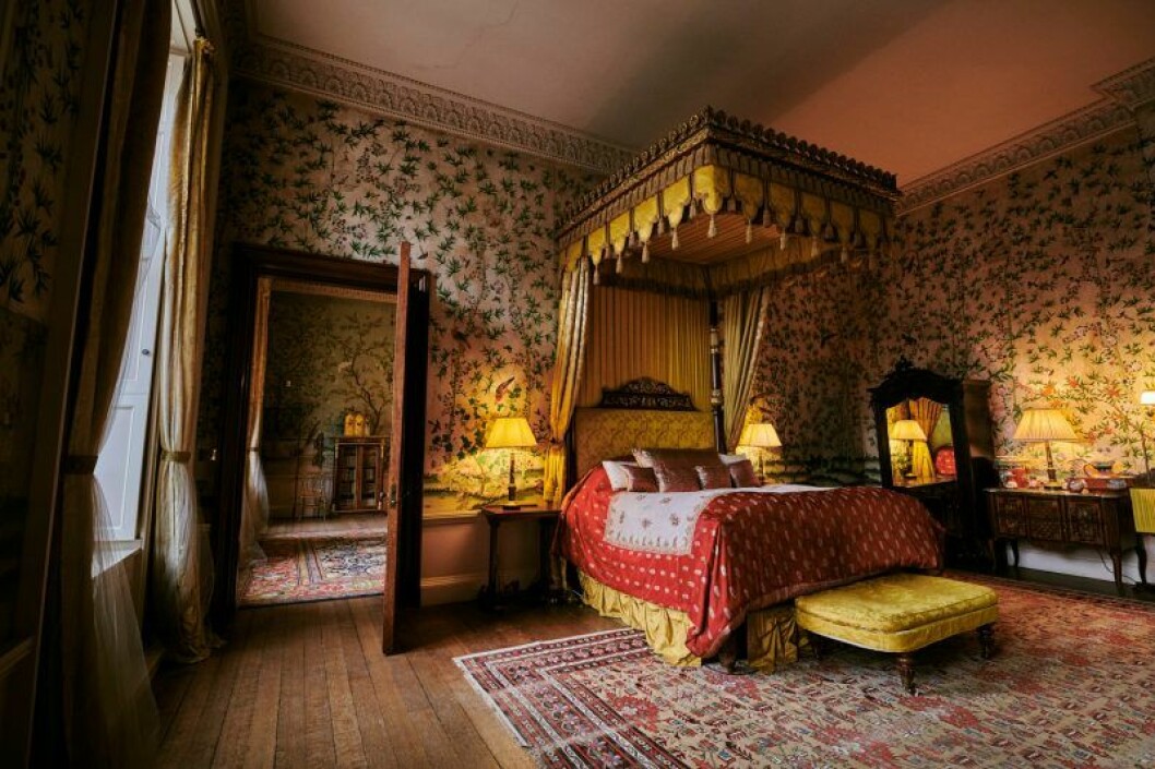 Sovrummet i Belvoir Castle