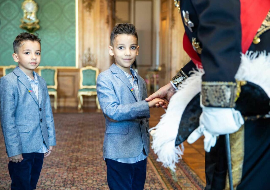En dröm som gick i uppfyllelse, och ett oförglömligt möte på Kungliga slottet. En dröm som gick i uppfyllelse. Leukemisjuke Akram, 7 år, fick träffa kungen på slottet tillsammans med sin bror.