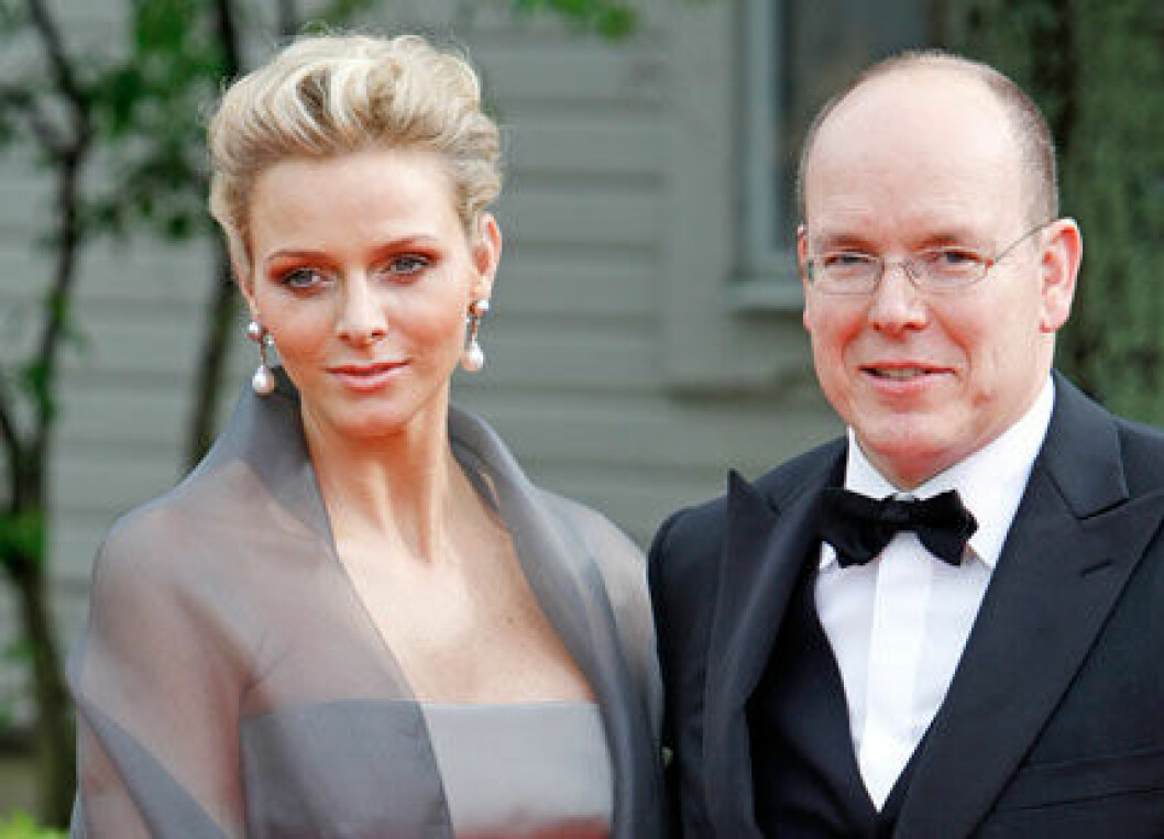 Furst Albert och Charlene i Stockholm. Furst Albert och Charlene i Stockholm.