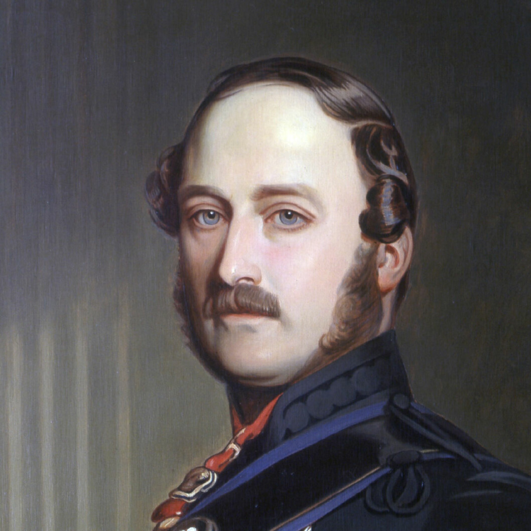 Prins Albert. Drottning Victorias man prins Albert två år före sin död.
